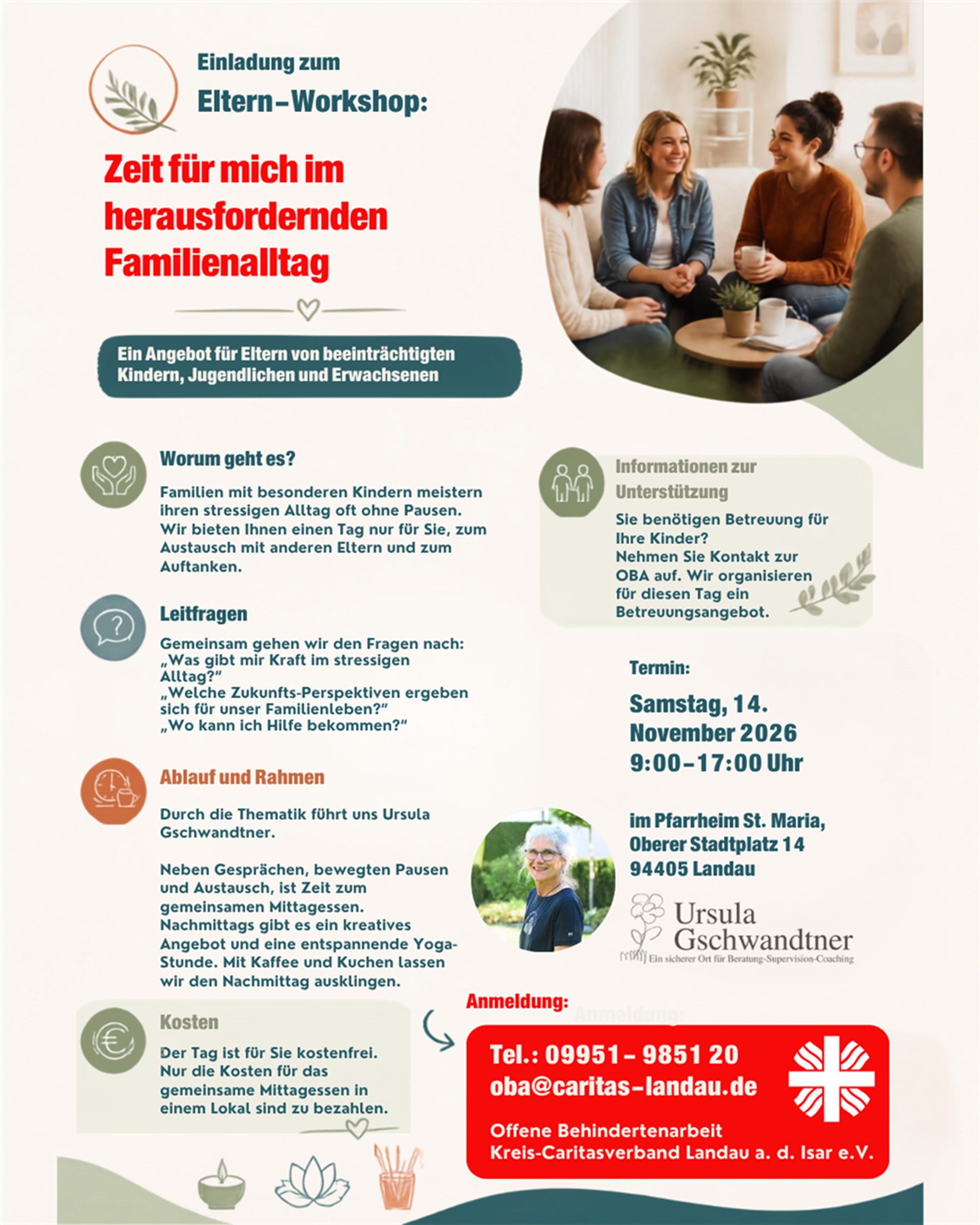 Flyer Eltern-Workshop