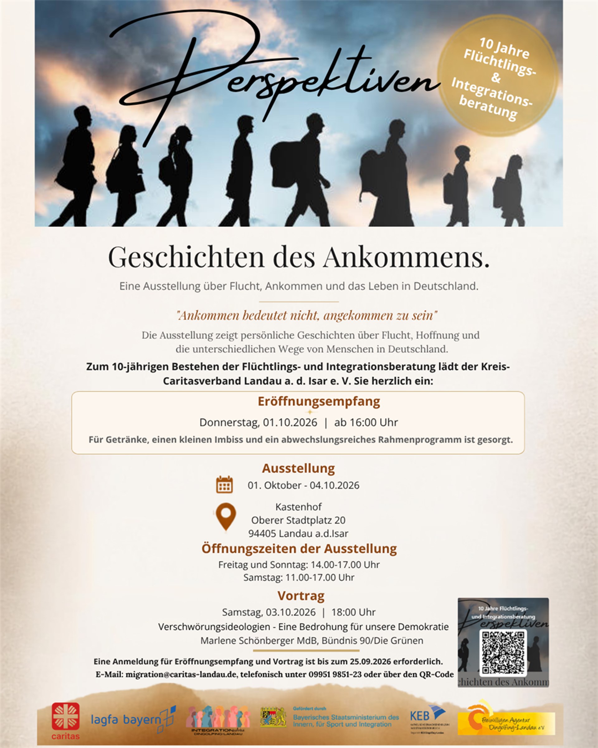 Plakat zu einem Jubiläum
